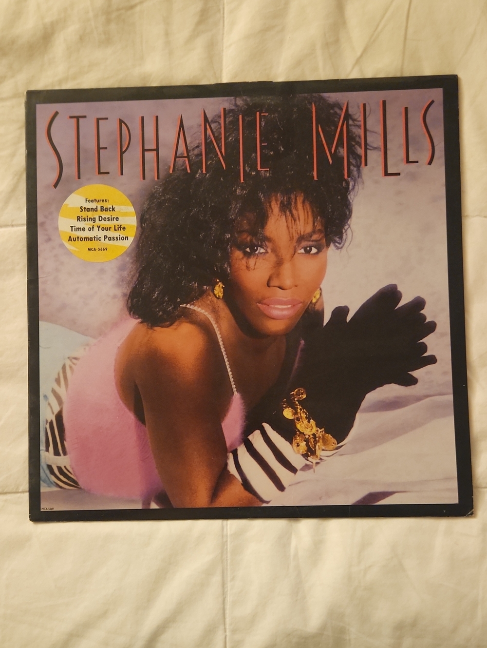 Stephanie Mills Self Titled Vinyl -- DJ COPY PROMO TAG -- SECRET STASH NM
